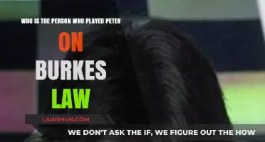 Unveiling the Actor Behind Peter in Burke's Law: A Spotlight