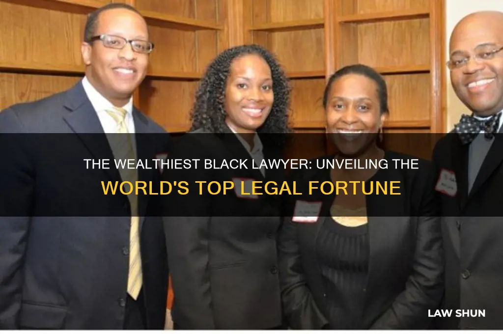 who is the richest black lawer person in the world
