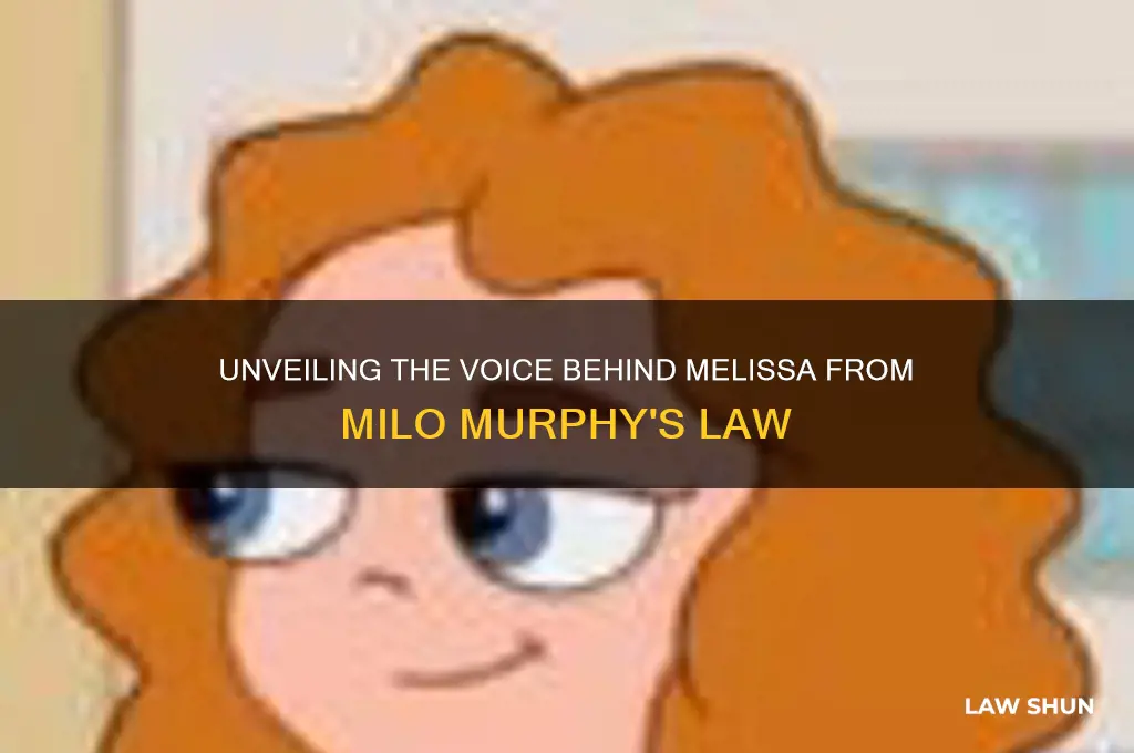 who is the voice of melissa from milo murphy