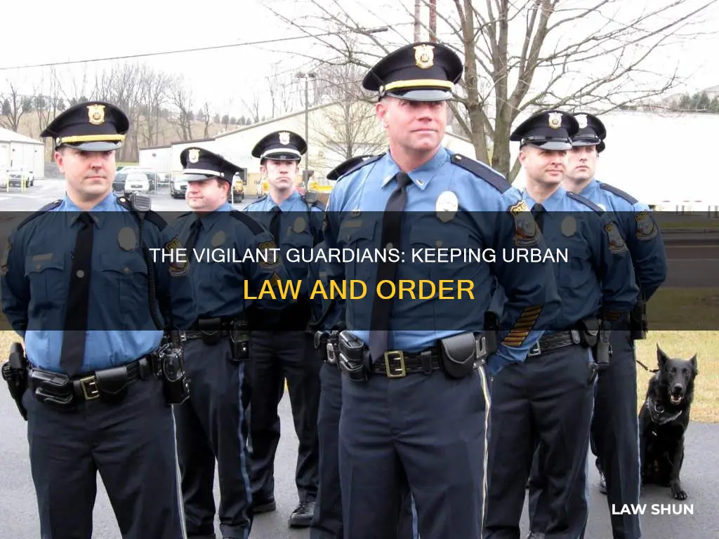 who keeps a city from breaking the law