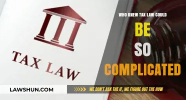 Tax Law: A Complicated Web