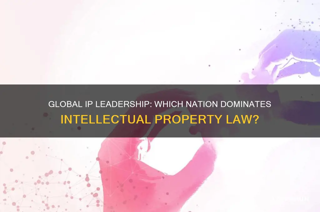 who leads the world in intellectual property law