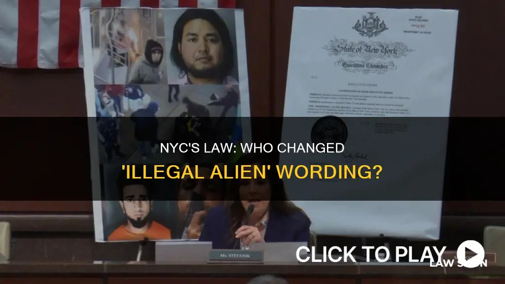 who made the law that nyc can