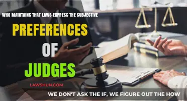Judicial Subjectivity: Do Laws Reflect Judges' Personal Preferences?