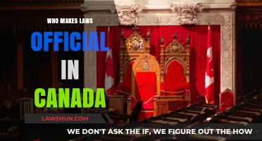 Who Enacts Laws in Canada?