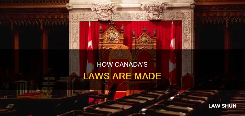 who makes our laws in canada