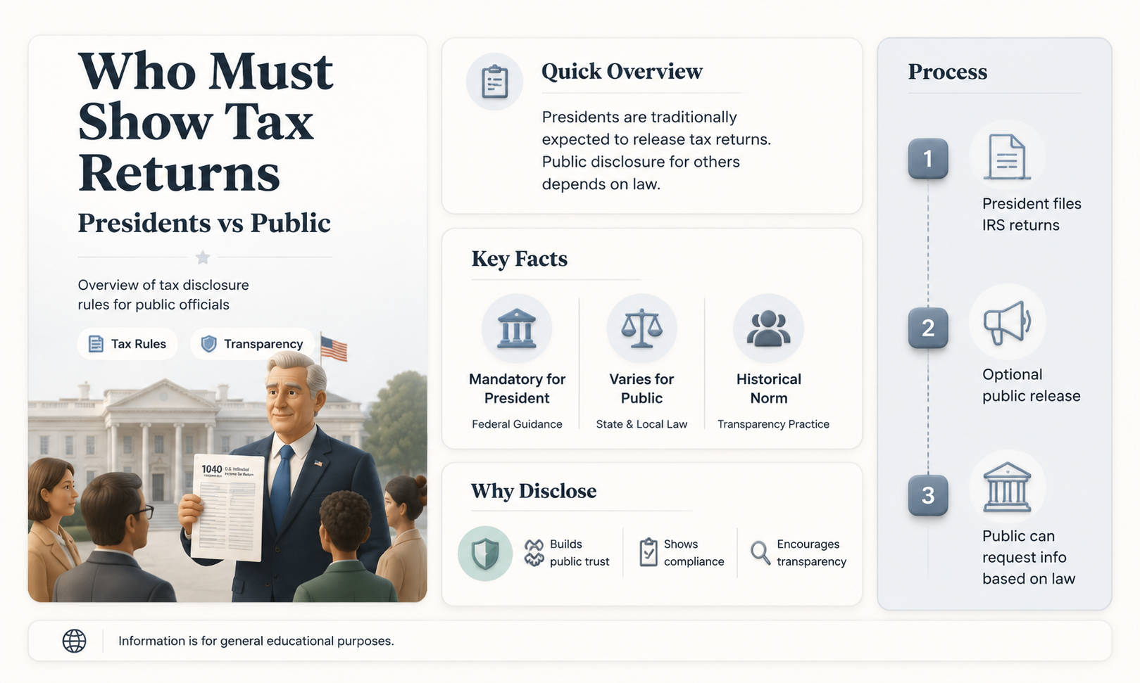 are presid3nts tequired by law to submit their tax returns
