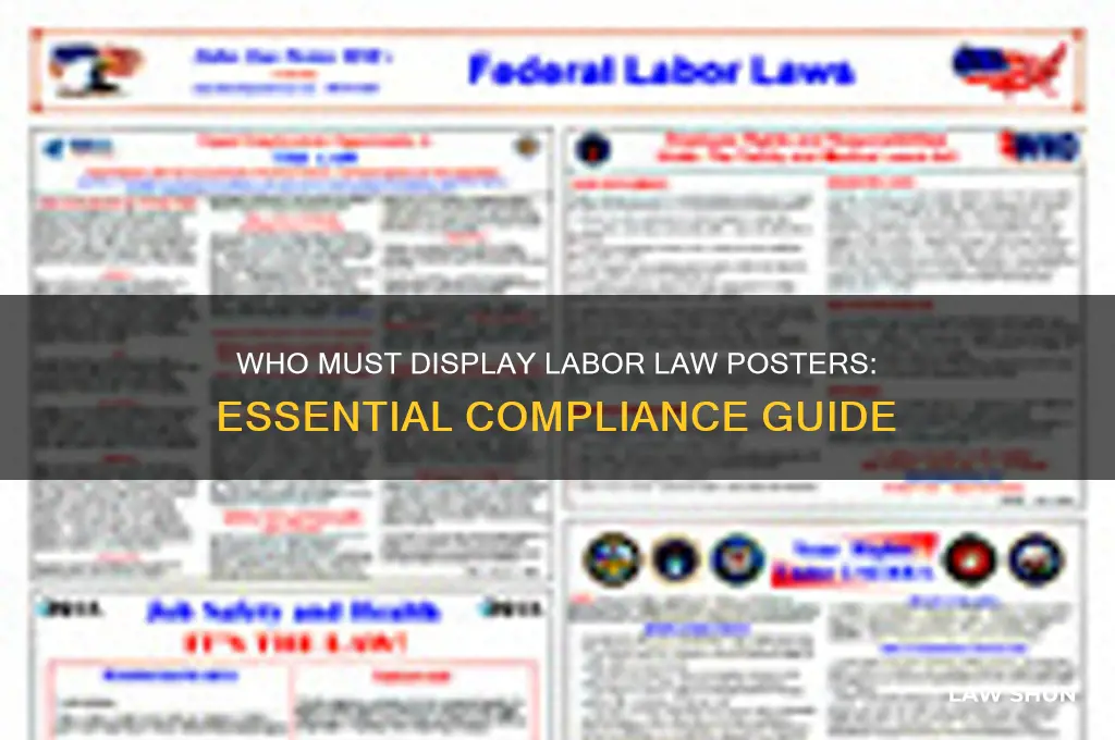 who needs to post labor laws poster
