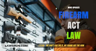 Who Opposes Firearm Act Law: Understanding the Resistance and Reasons