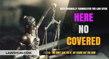 Uncovering the Origin of the No Covered Law: A Historical Perspective