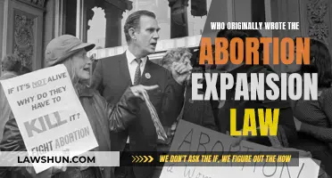 Who Authored the Abortion Expansion Law?