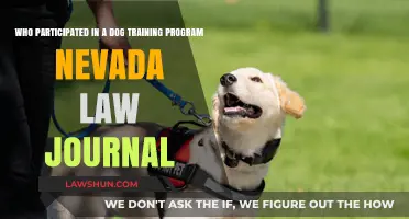Nevada Law Journal Explores Participants in Dog Training Programs