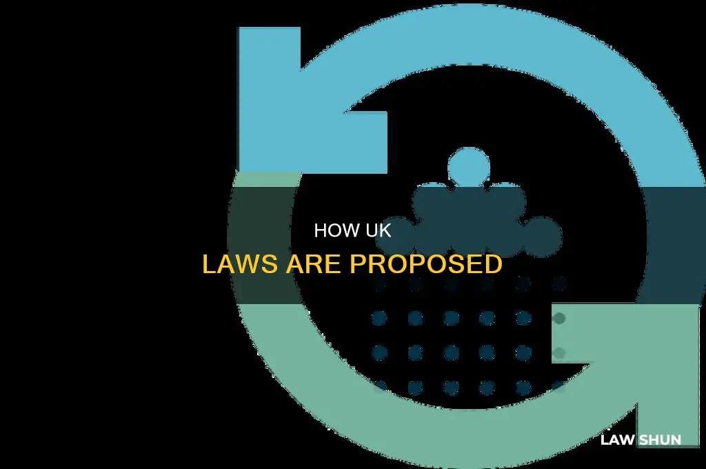 who proposes laws in the uk