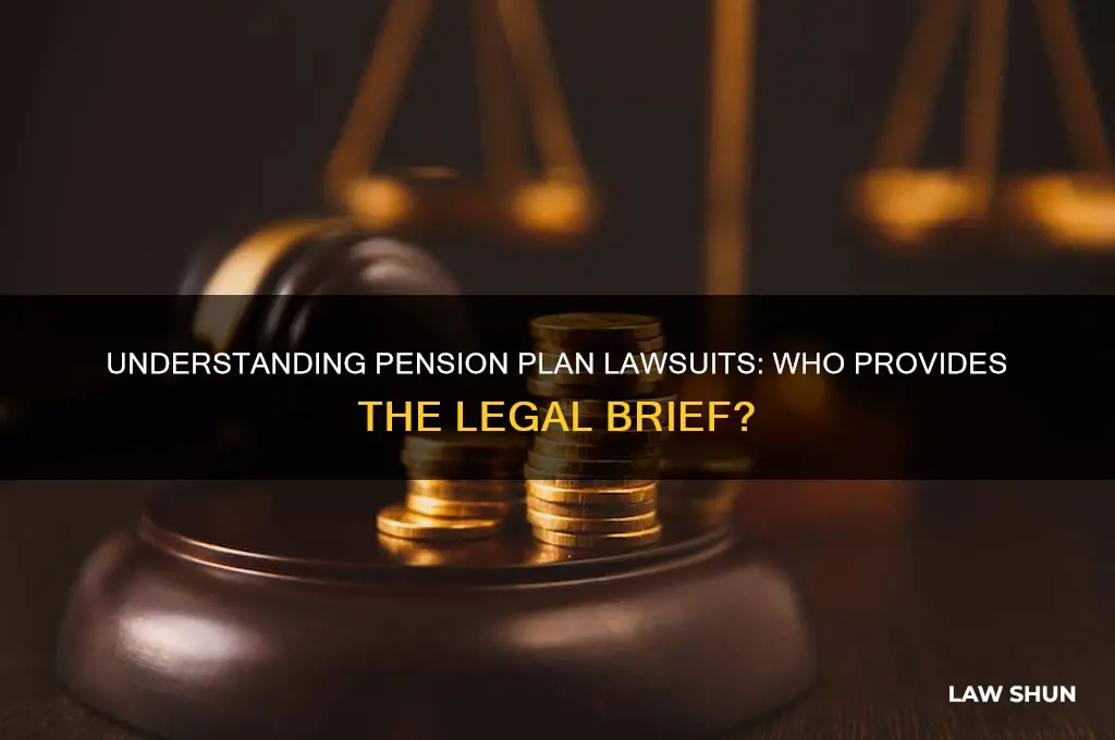 who provides brief in a pension plan law suit