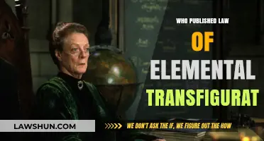 Unveiling the Origins: The Publisher Behind the Law of Elemental Transfiguration