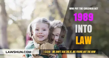 The Children Act 1989: Who Enacted This Landmark Legislation?