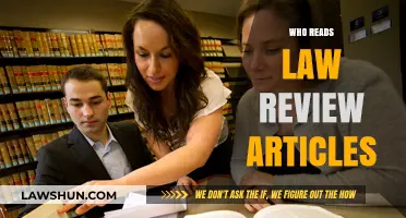 Who Reads Law Review Articles? Unveiling the Key Audiences and Impact