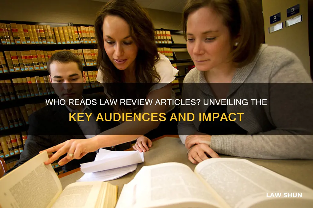 who reads law review articles