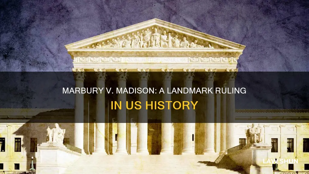 who said a law repugnant to the constitution is void