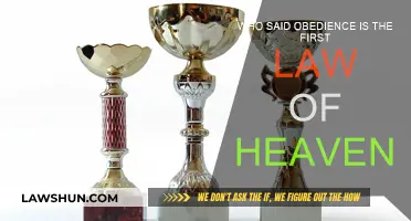 Obedience: Heaven's First Law