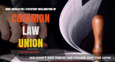 Who Can Declare Common-Law Relationships?