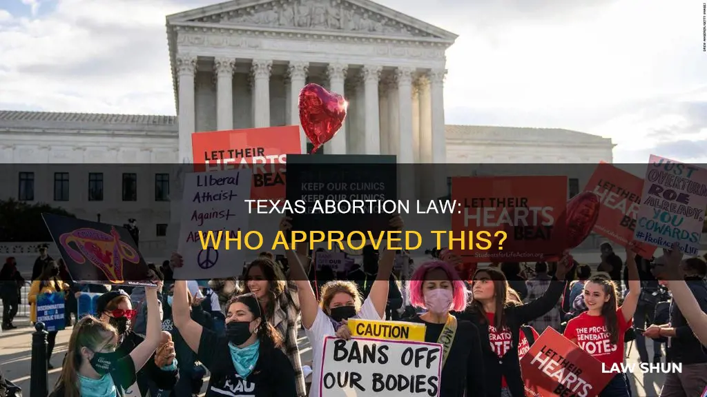 who signed off on the texas abortion law