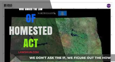 Who Signed the Homestead Act: Unveiling the Law's Historic Author