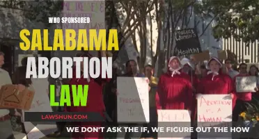 Who are the Sponsors of Alabama's Abortion Law?