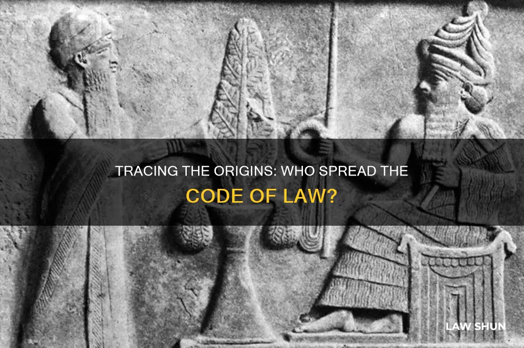 who spread code of law