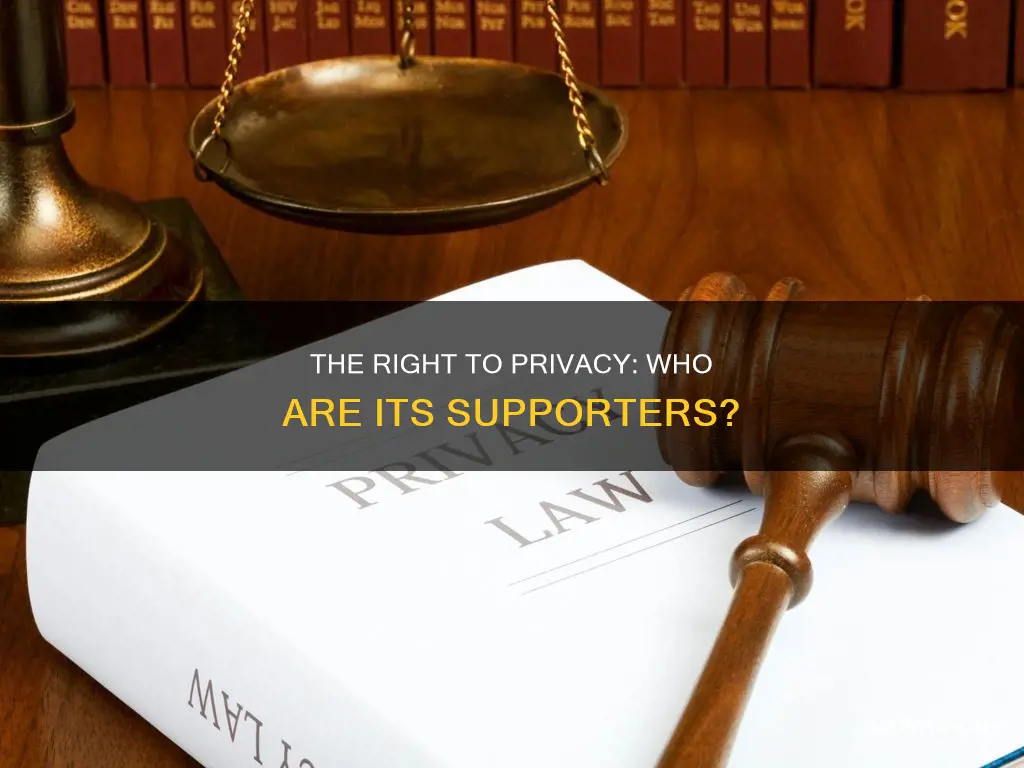 who supported common law right to privacy