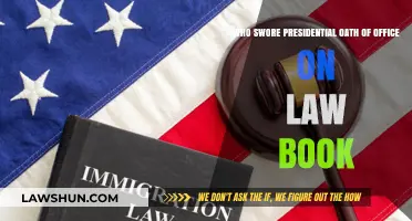 Who Swore the Presidential Oath on a Law Book?