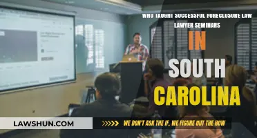South Carolina's Top Foreclosure Law Seminar Leaders: Who Taught Them?
