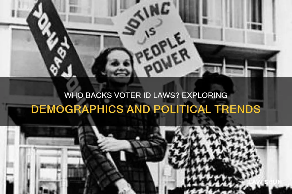 who tends to support voter id laws