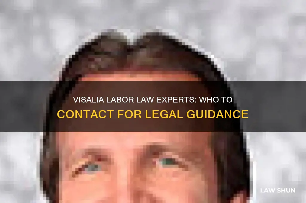 who to contact in visalia ca about labor laws
