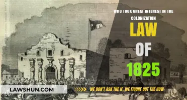 Key Figures Behind the 1825 Colonization Law: A Historical Overview