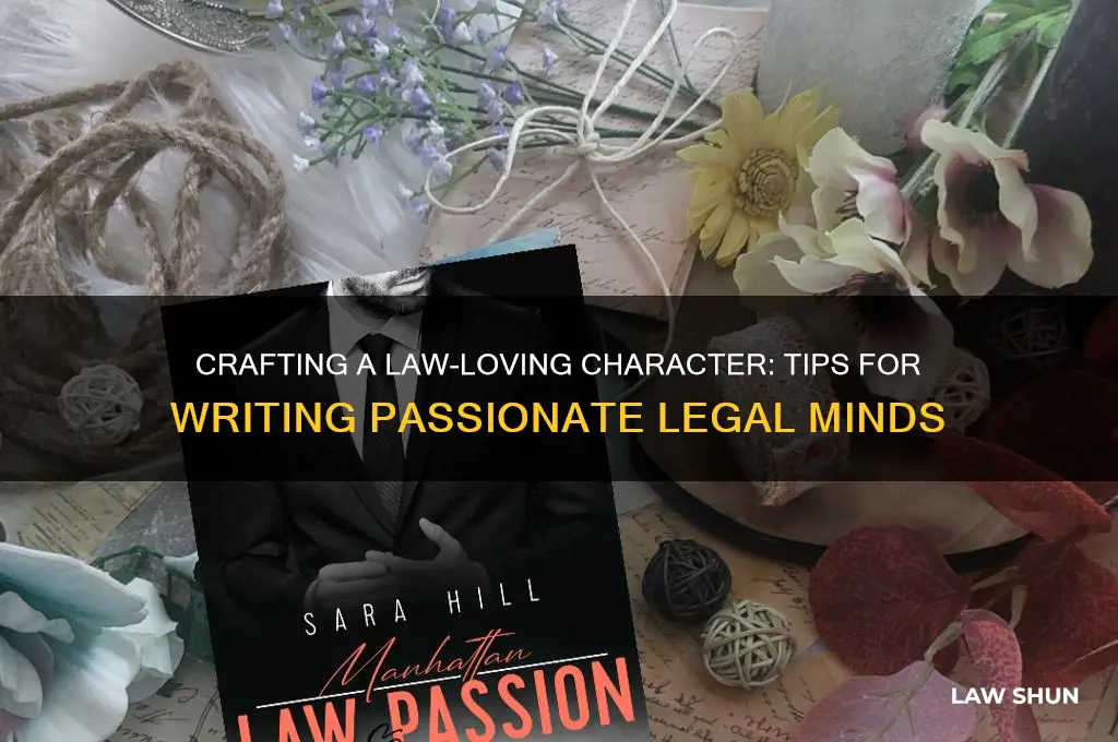 who tot write a chararcter passionate about law