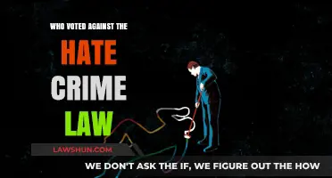 Unveiling the Opposition: Who Voted Against the Hate Crime Law?
