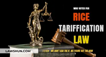 Unveiling the Supporters Behind the Rice Tariffication Law