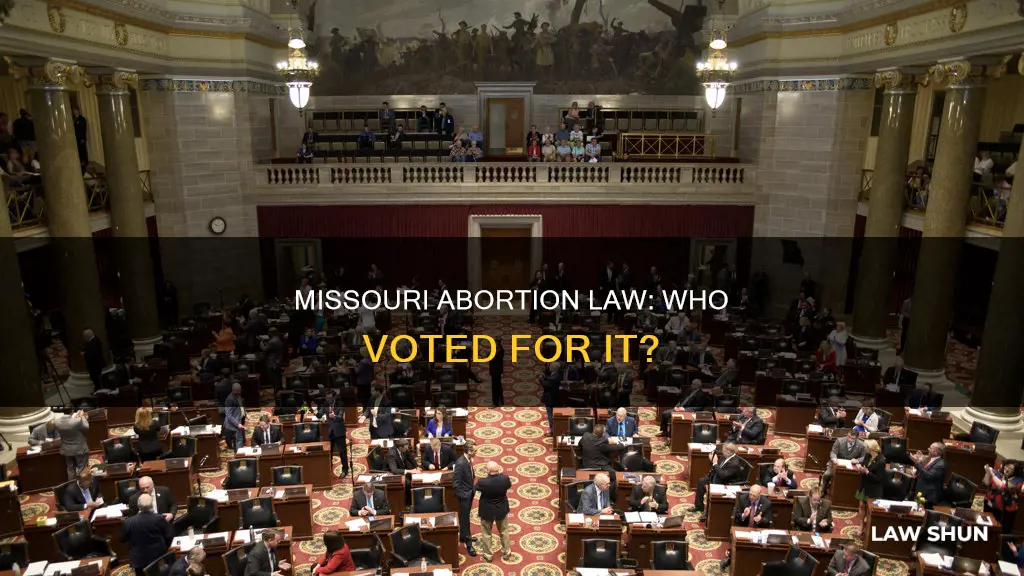 who voted for the abortion law in missouri