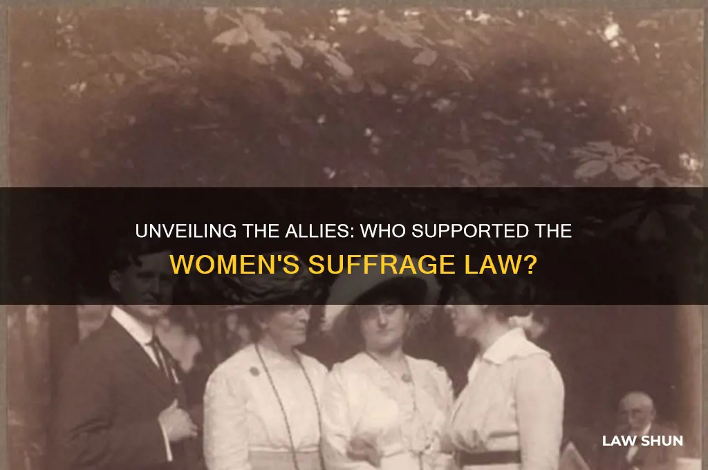 who voted for the women
