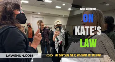 Kate's Law Opposition: Unveiling the Senators Who Voted Against It