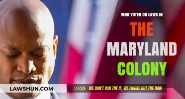 Maryland Colony Lawmakers: Who Held the Power to Vote on Legislation?
