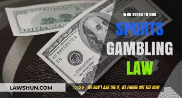 Which Lawmakers Voted to Repeal the Sports Gambling Ban?