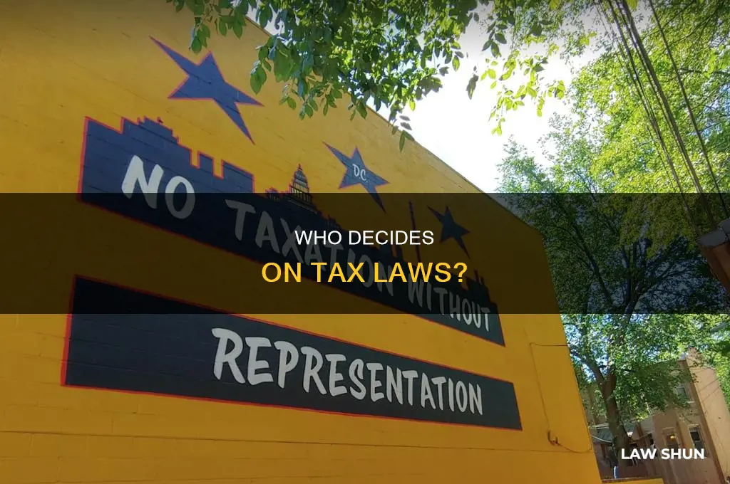 who votes on tax laws
