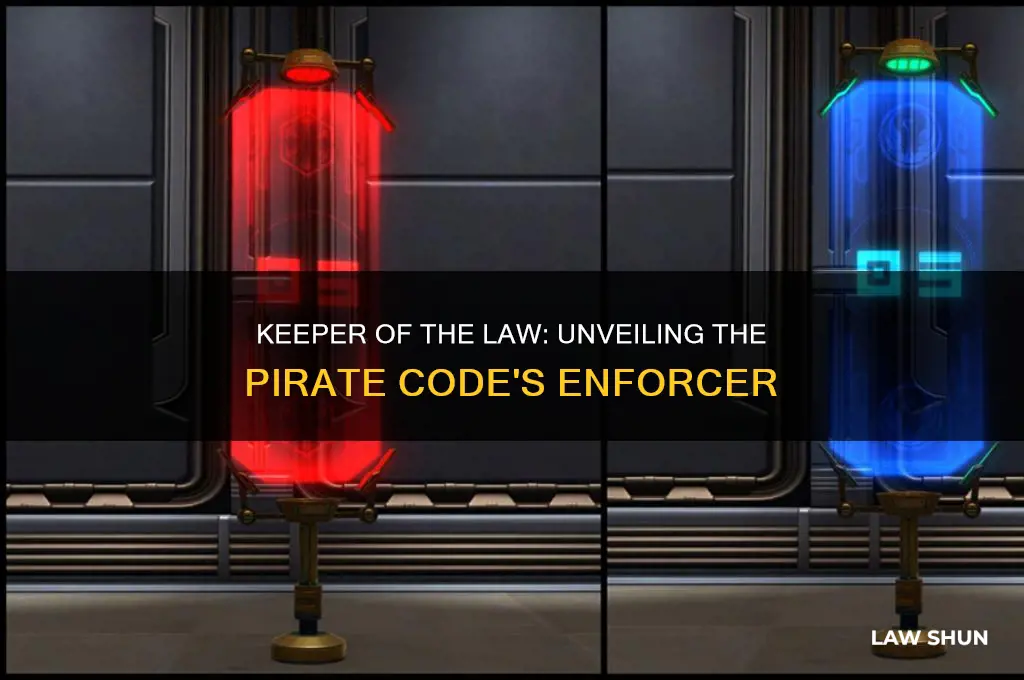 who was keeper of the law pirate code