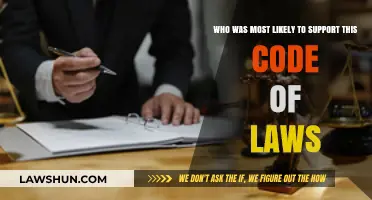 Unveiling the Advocates: Who Backed the Code of Laws?