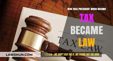 The President Who Signed Income Tax into Law