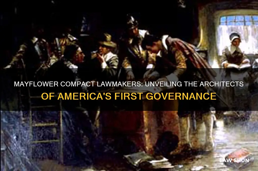 who was responsible for making laws in the mayflower compact