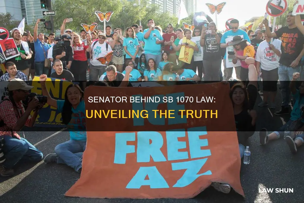 who was senator who created the sb 1070 law
