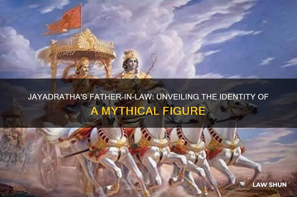 who was the father in law of jayadratha